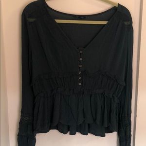 Long sleeve blouse